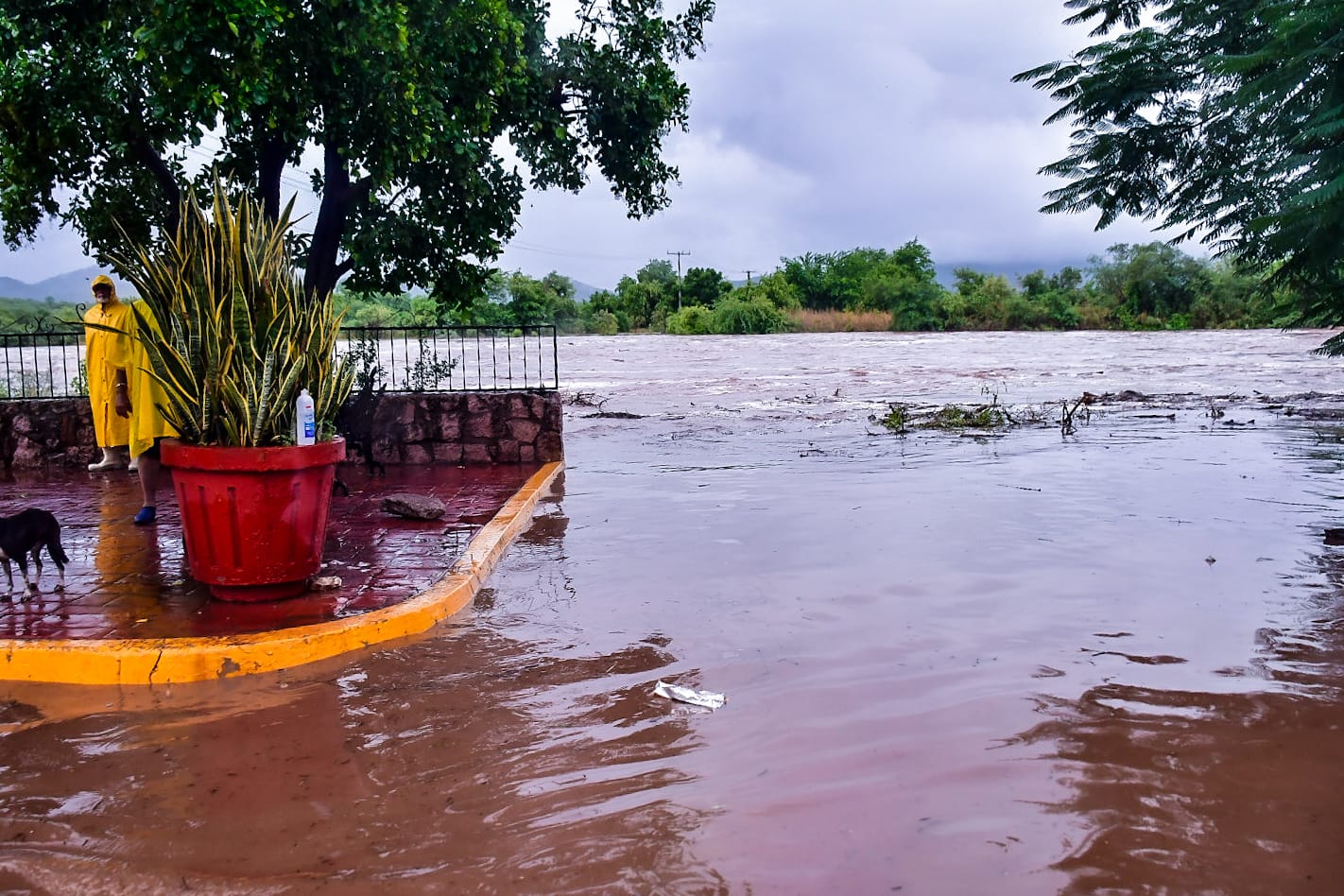 Inundación por 
