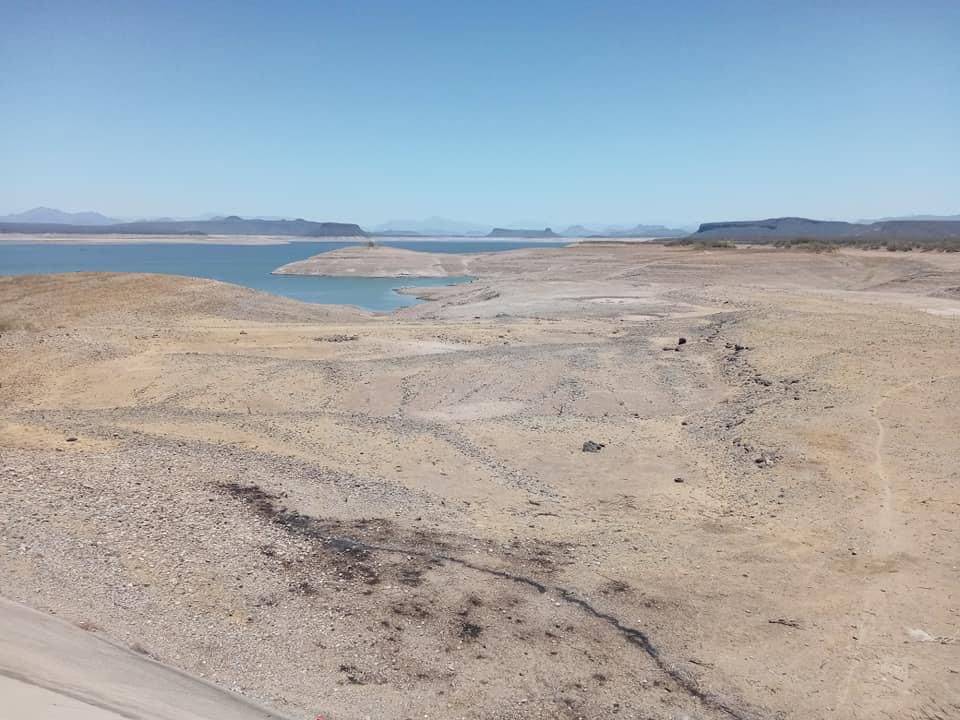 Falta de agua en Presa Miguel Hildalgo en El Fuerte