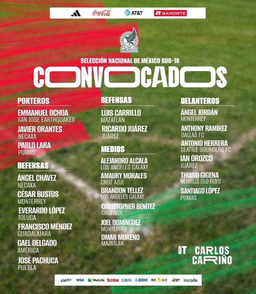 nombres de convocados