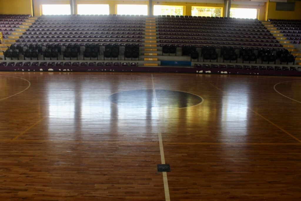 Gimnasio Luis Estrada Medina, en Guasave.