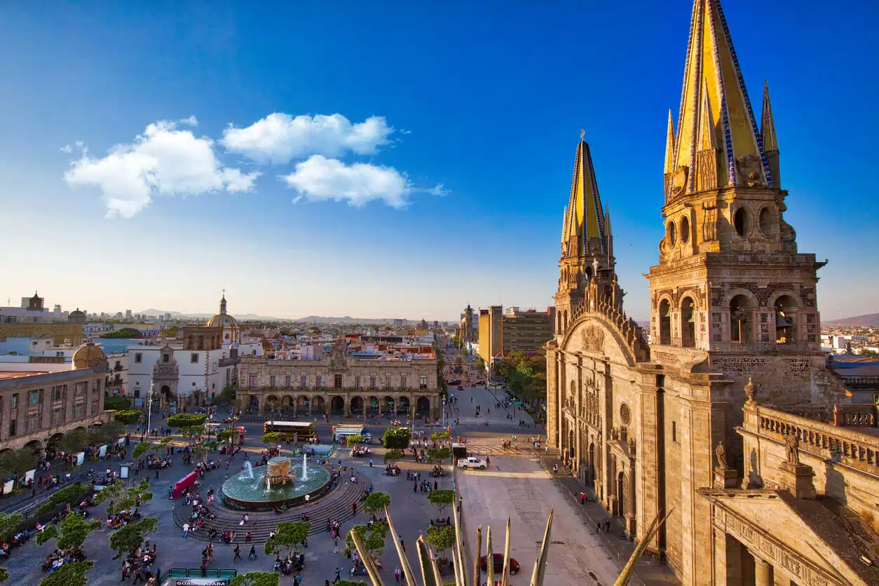 Cielo despejado en Guadalajara