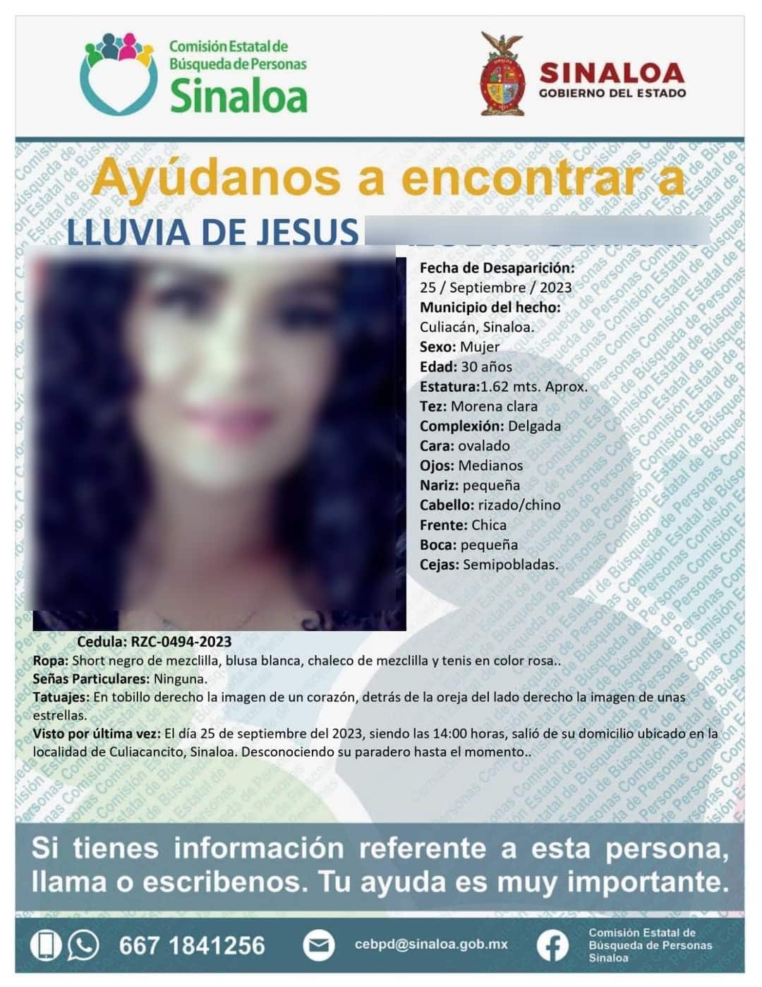 lluvia de Jesús feminicidio
