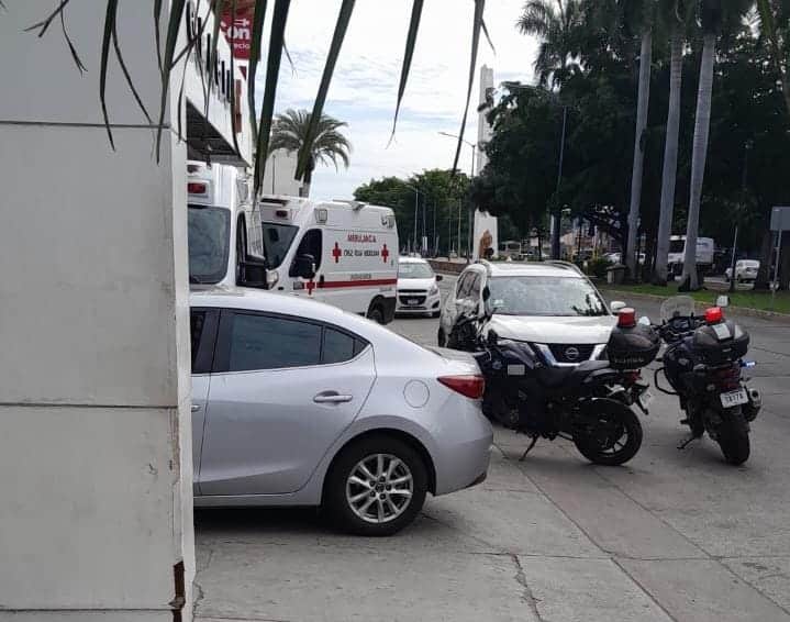 Ambulancia en Cruz Roja