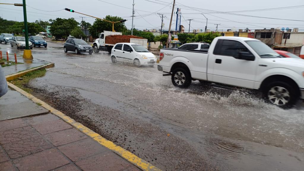 Calles encharcadas
