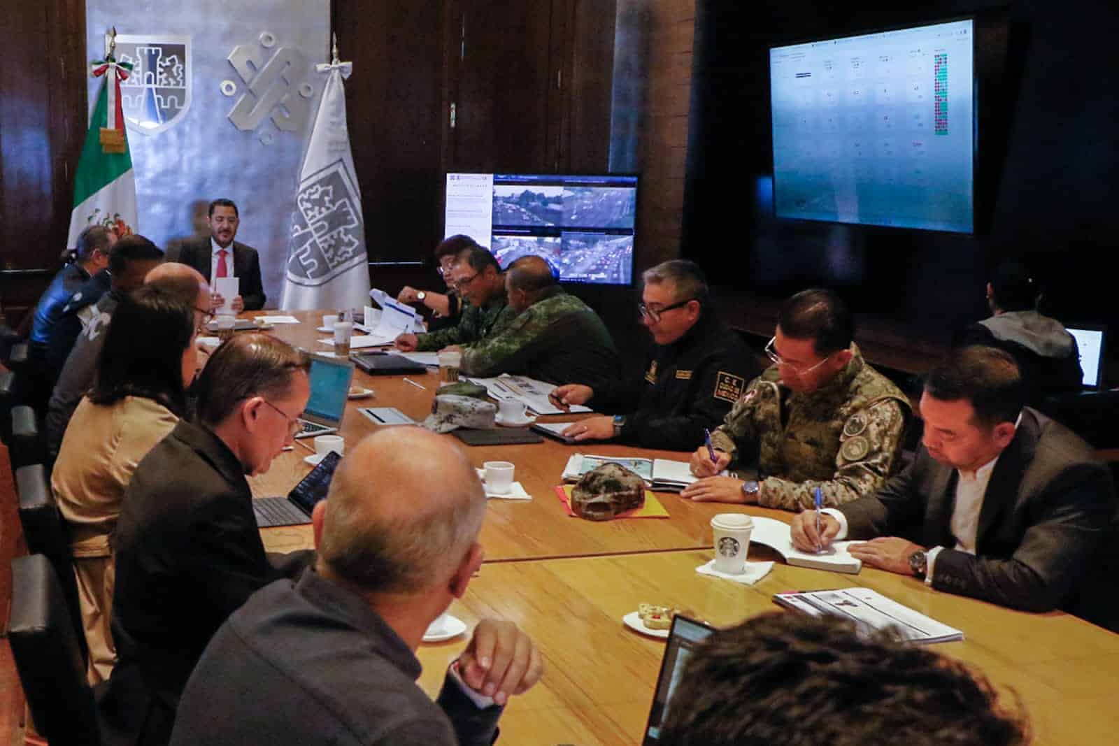 Gabinete de seguridad de la CDMX