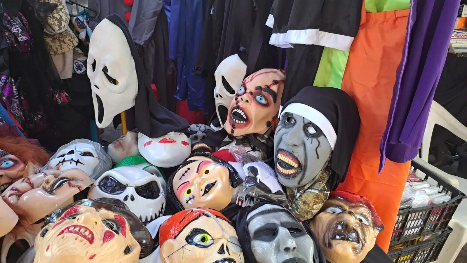 máscaras y disfraces de Halloween
