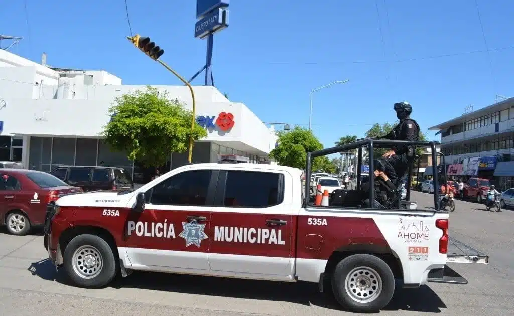 Camioneta de Policía Municipal