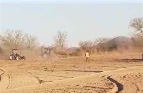 Terreno sin siembra por sequía