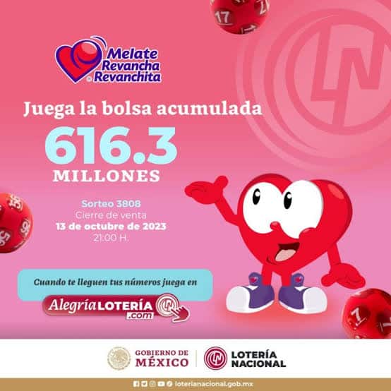 ¡Atención! Estos son los ganadores del sorteo 3808 de Melate