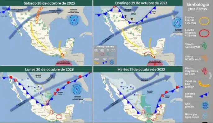 ¡Otro! Huracán Pilar amenaza las costas del Pacífico sur