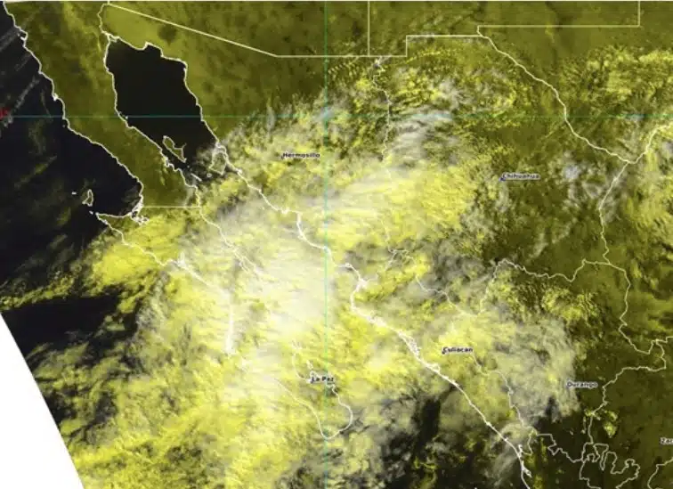 Pronóstico de lluvias y nubosidad en Sinaloa por parte del SMN
