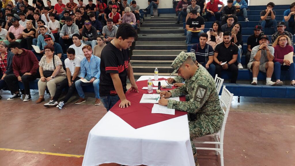 Sorteo anual del Servicio Militar Nacional en Ahome