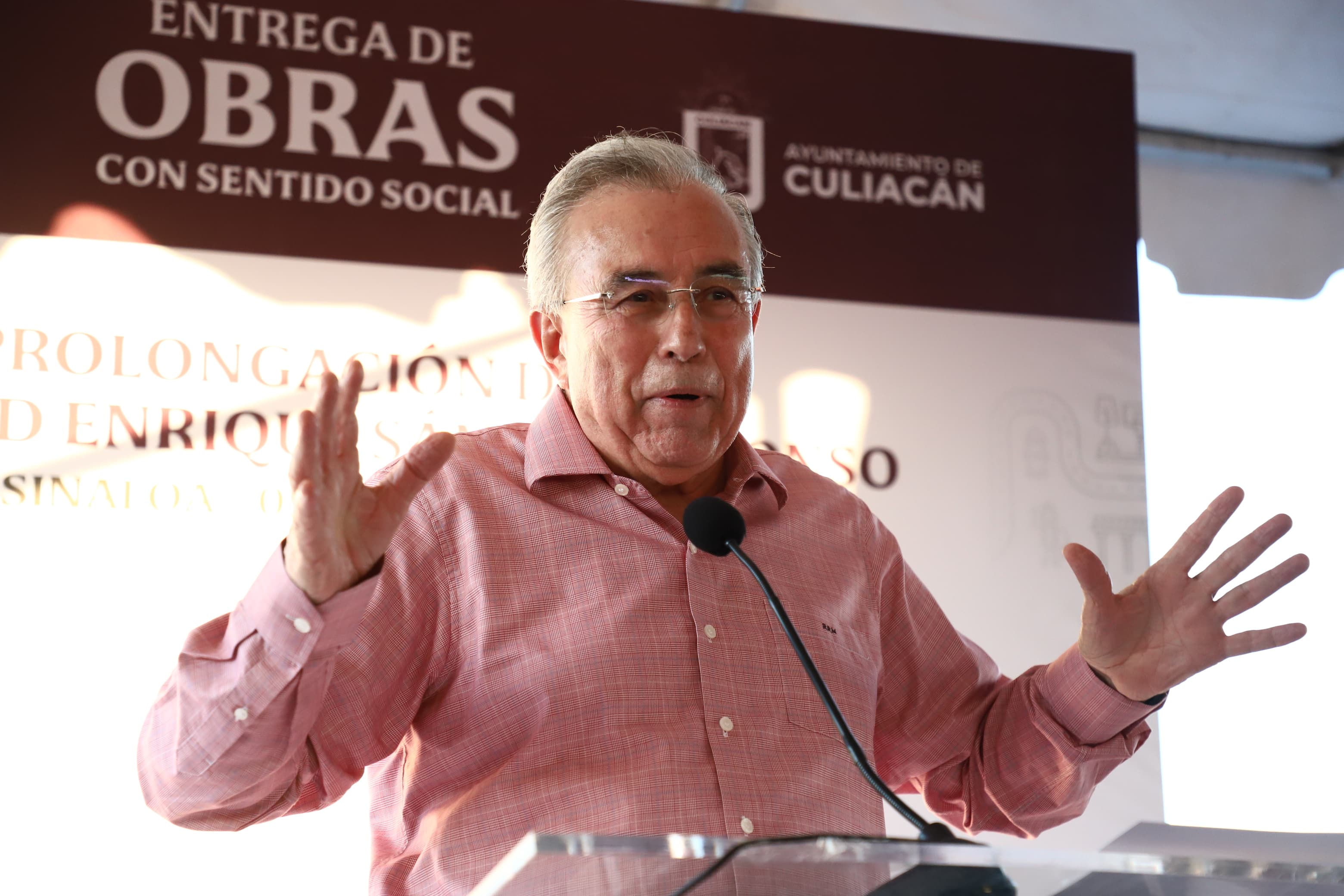 Gobernador Rubén Rocha Moya