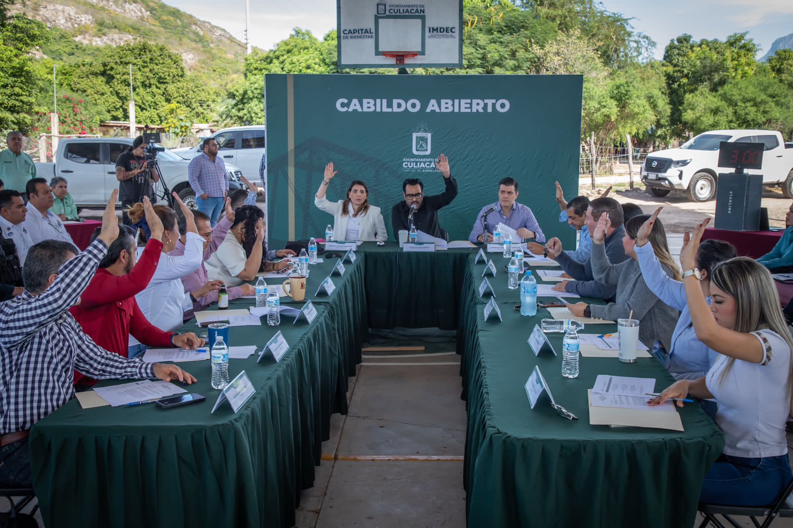 Novena Sesión de Cabildo Abierto en la sindicatura de Baila
