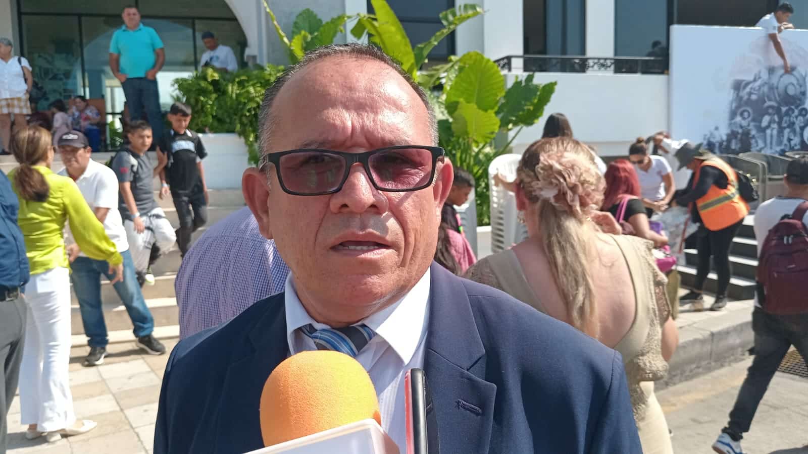 José Juan Rendón Gómez, titular de Servicios Regionales de la Secretaría de Educación Pública y Cultura (Sepyc) en la zona sur