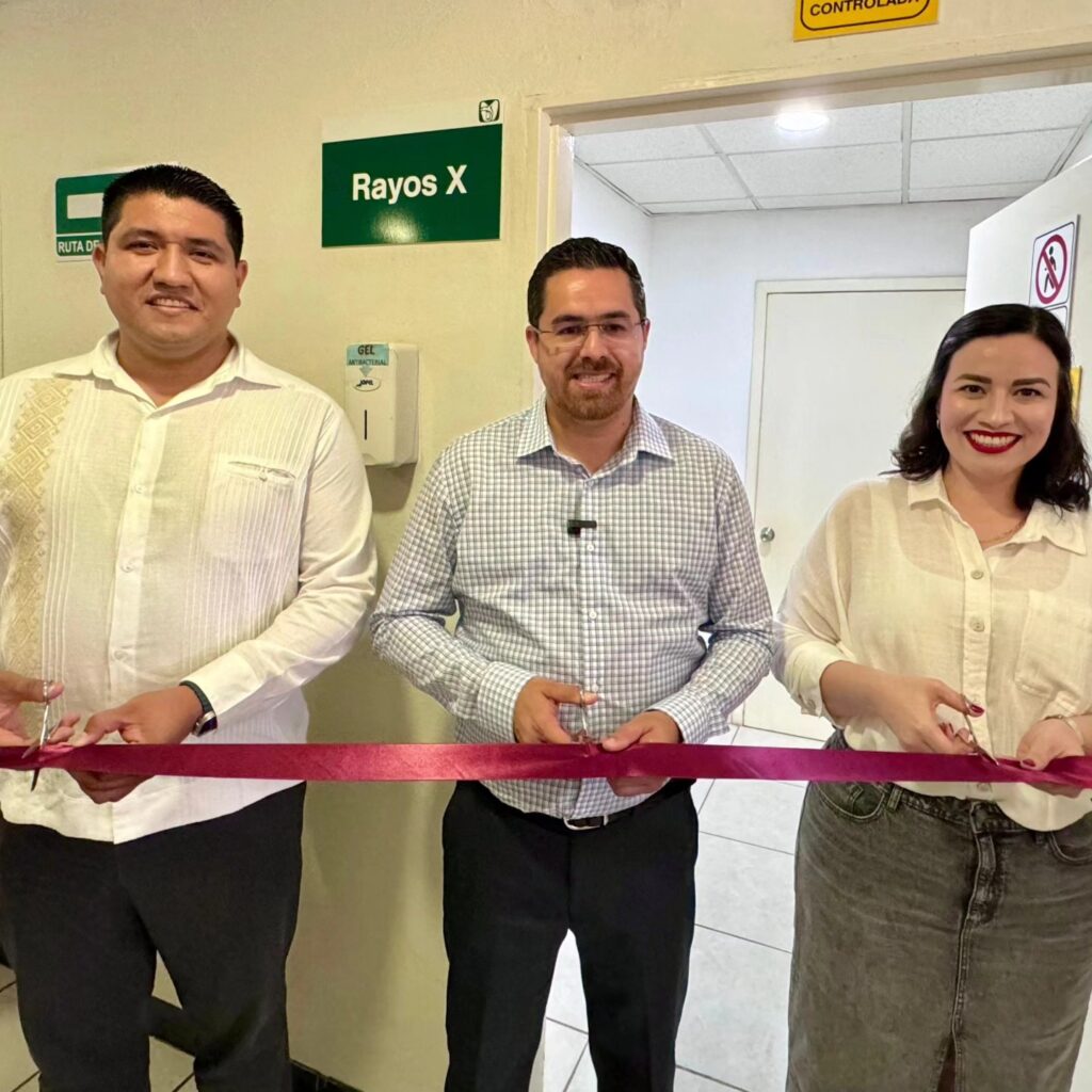 Inauguración de la Sala de Rayos X en el Hospital Integral de Navolato