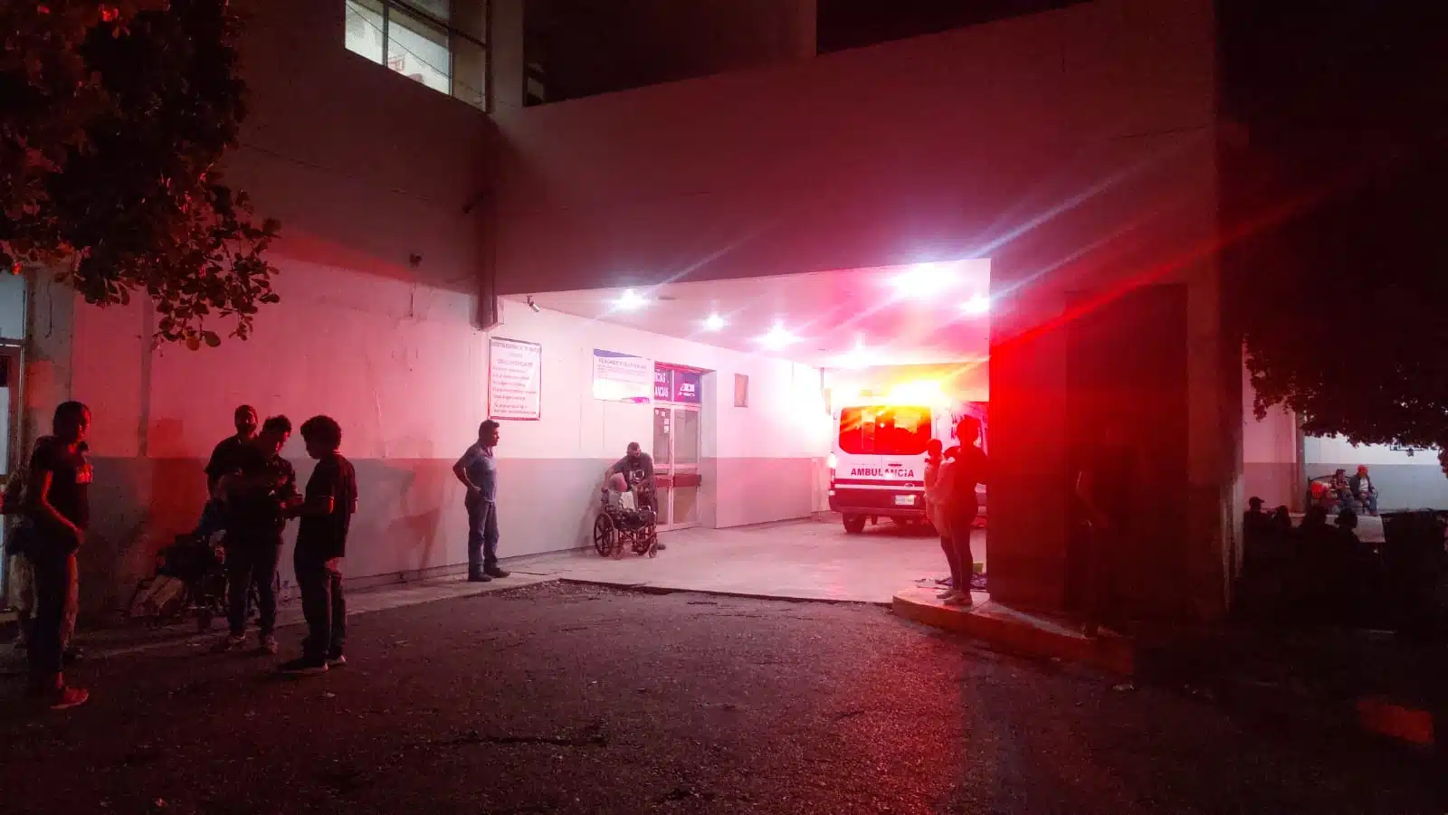 Área de urgencias del Hospital General de Los Mochis