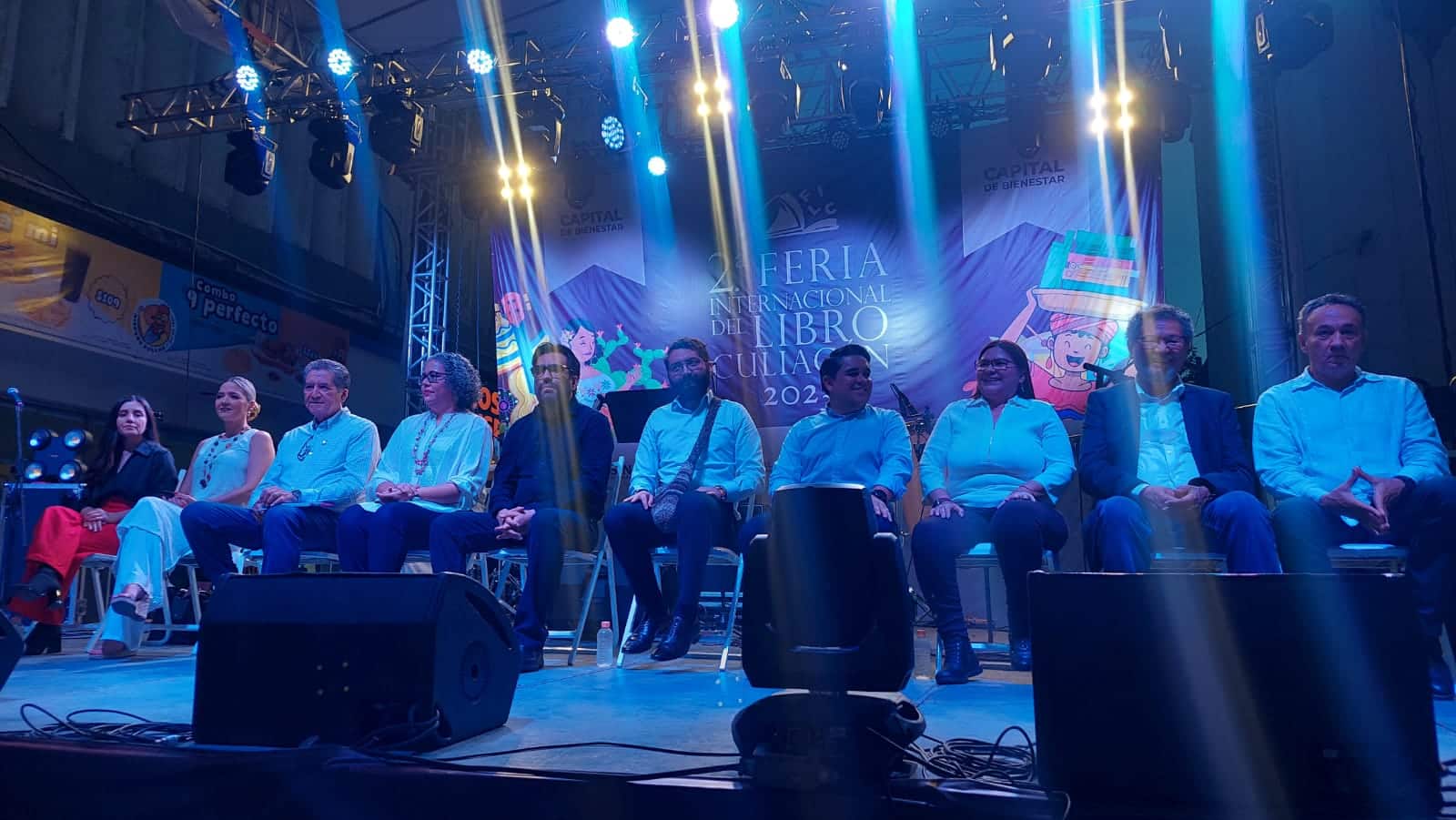 Inauguración de la segunda edición de la Feria Internacional del Libro Culiacán