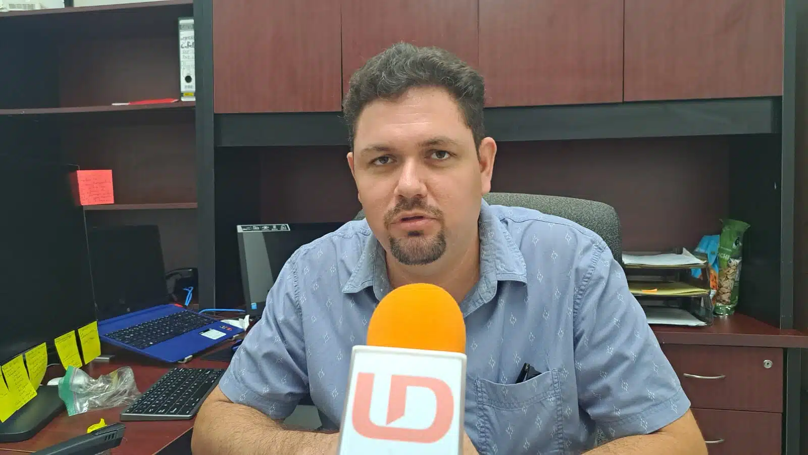 Héctor Daniel Brito Rojas, delegado de Vialidad y Transporte de Mazatlán
