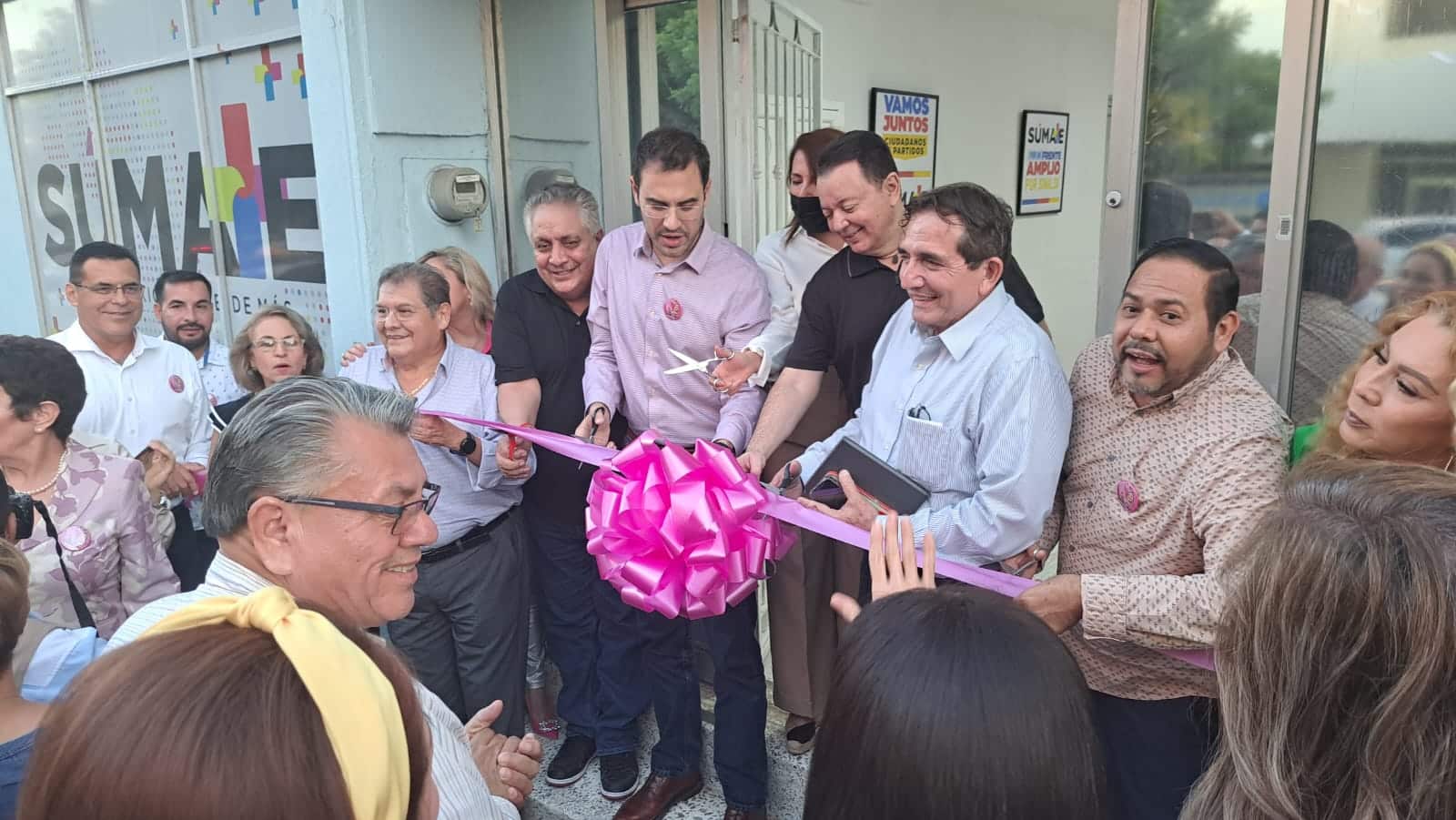 Inauguración de las oficinas de Súmate