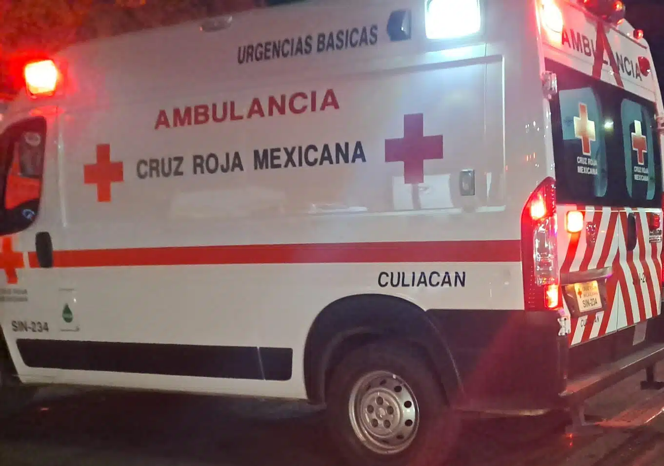 Ambulancia de Cruz Roja Culiacán