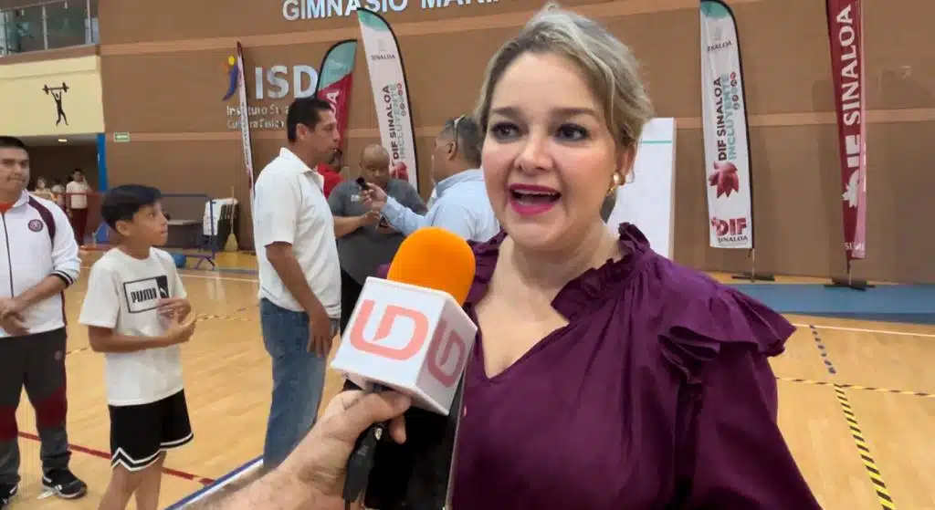 Eneyda Rocha, presidenta del sistema DIF Sinaloa
