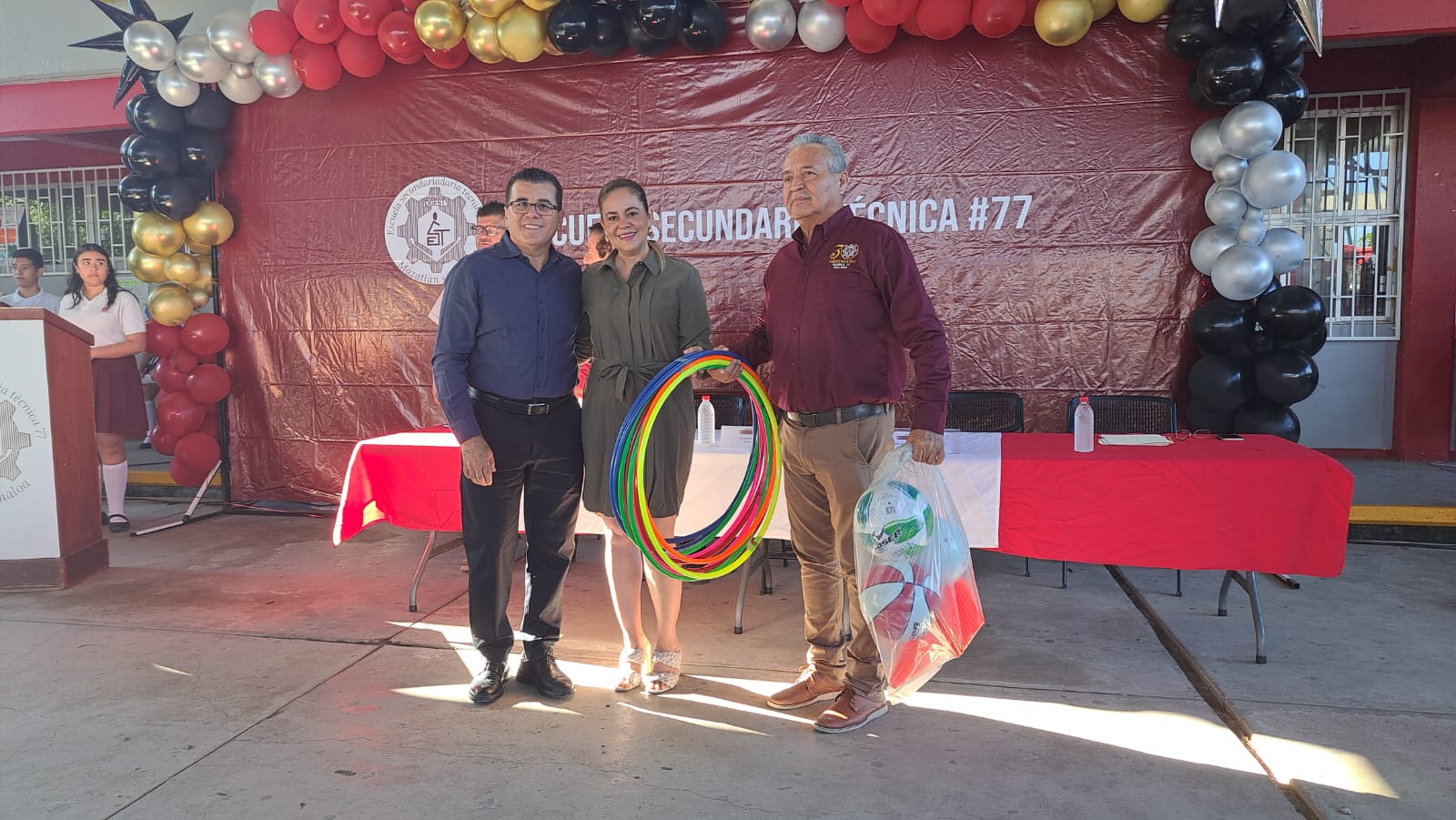 30 aniversario de la Escuela Secundaria Técnica (ETI) número 77