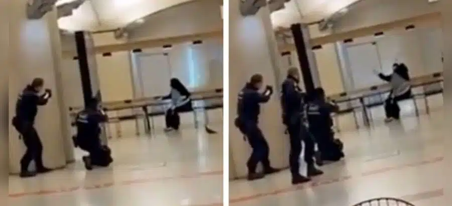 Abaten a mujer tras amenazar con estallar bomba en estación de tren en París