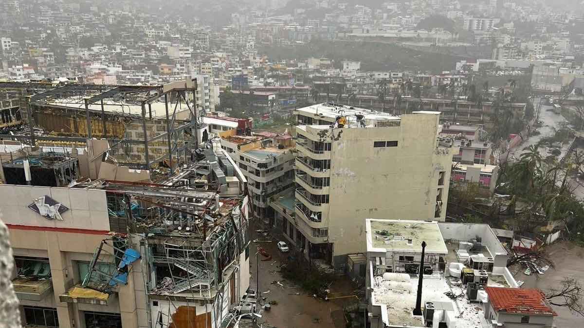 Acapulco luego del paso del huracán Otis