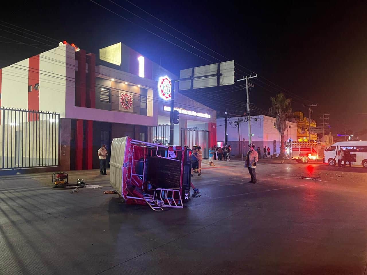 Lugar del accidente.