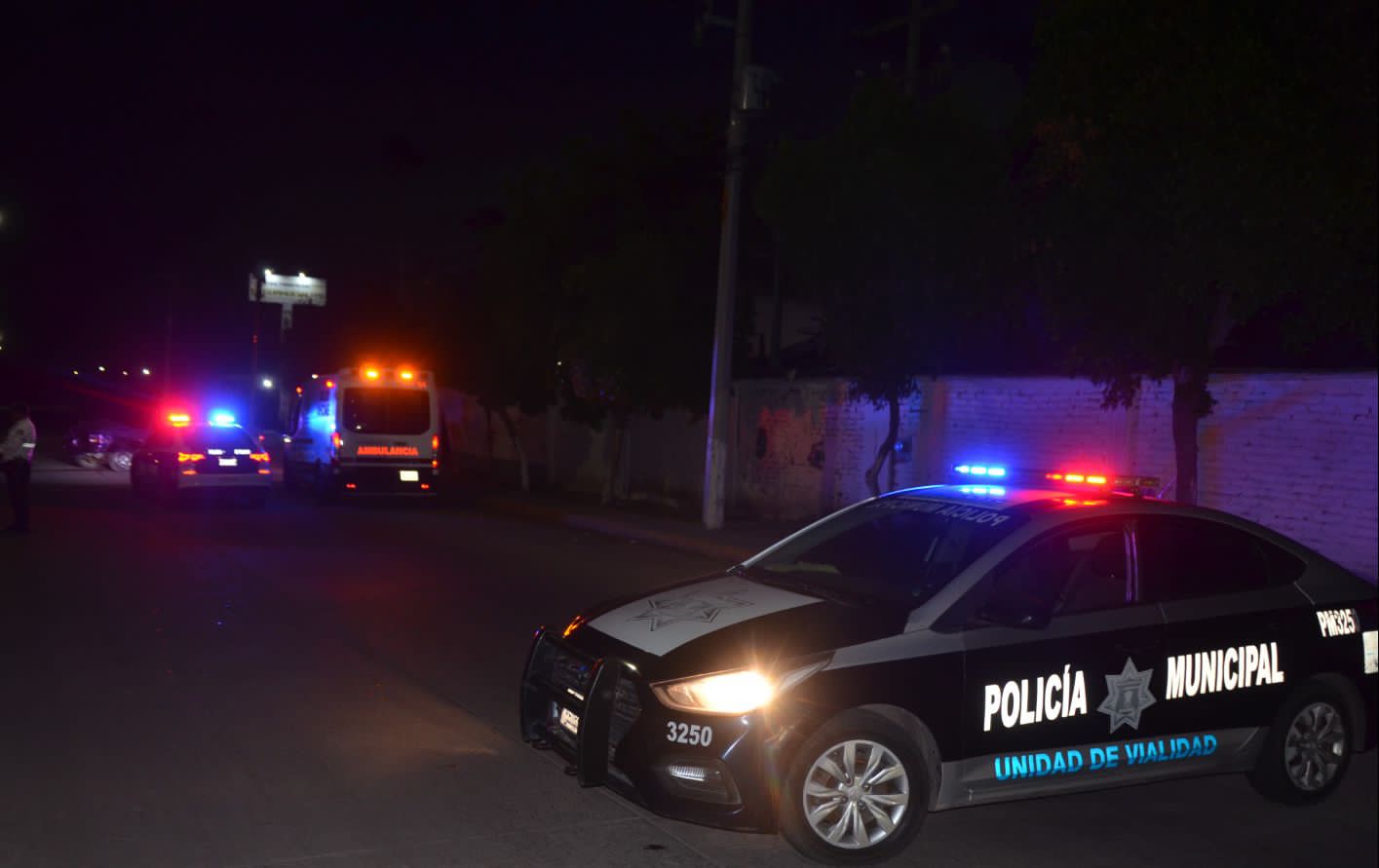 Camioneta de la Policía Municipal
