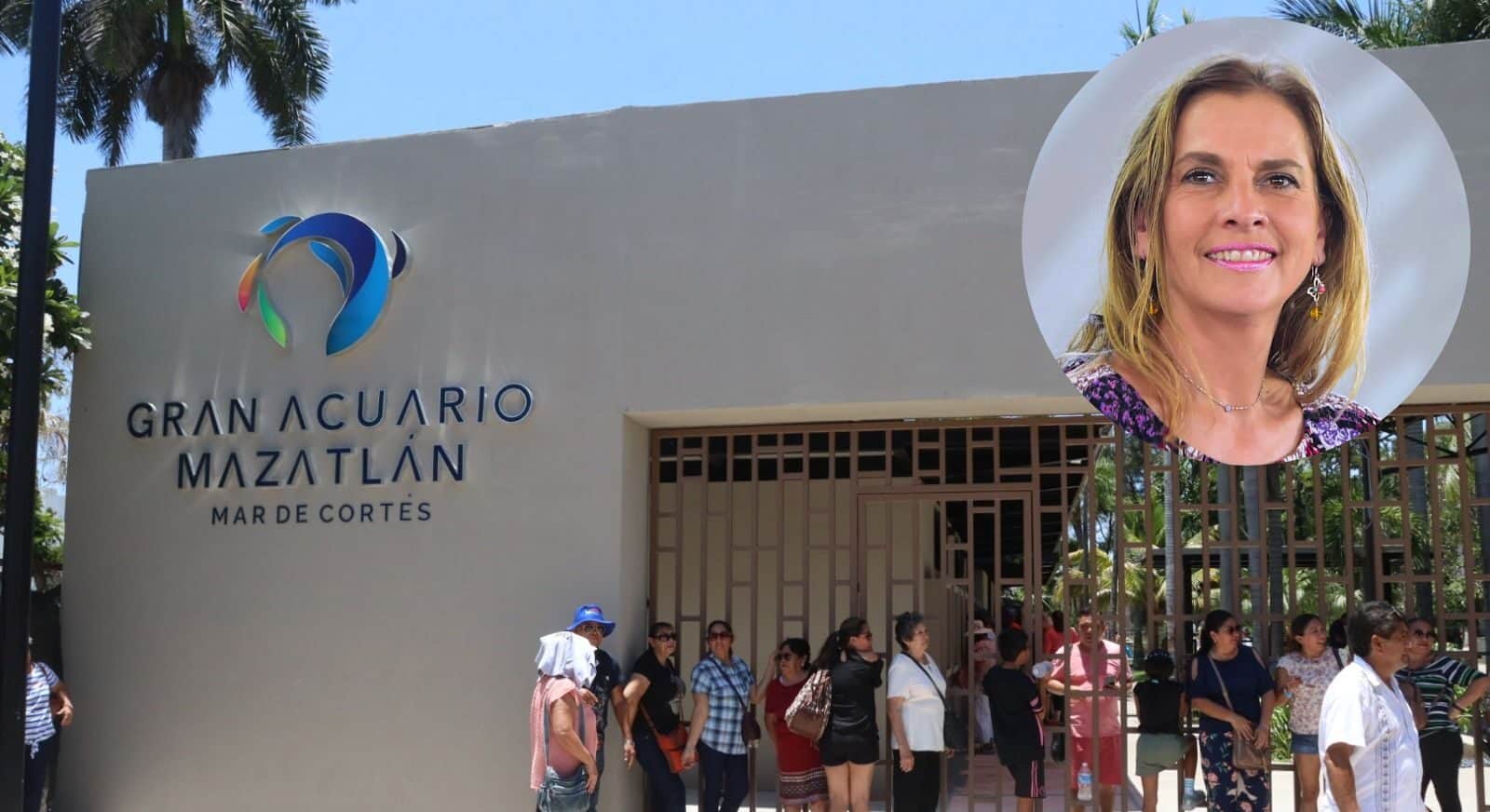 Acuario de Mazatlán y Beatriz Gutiérrez Müller