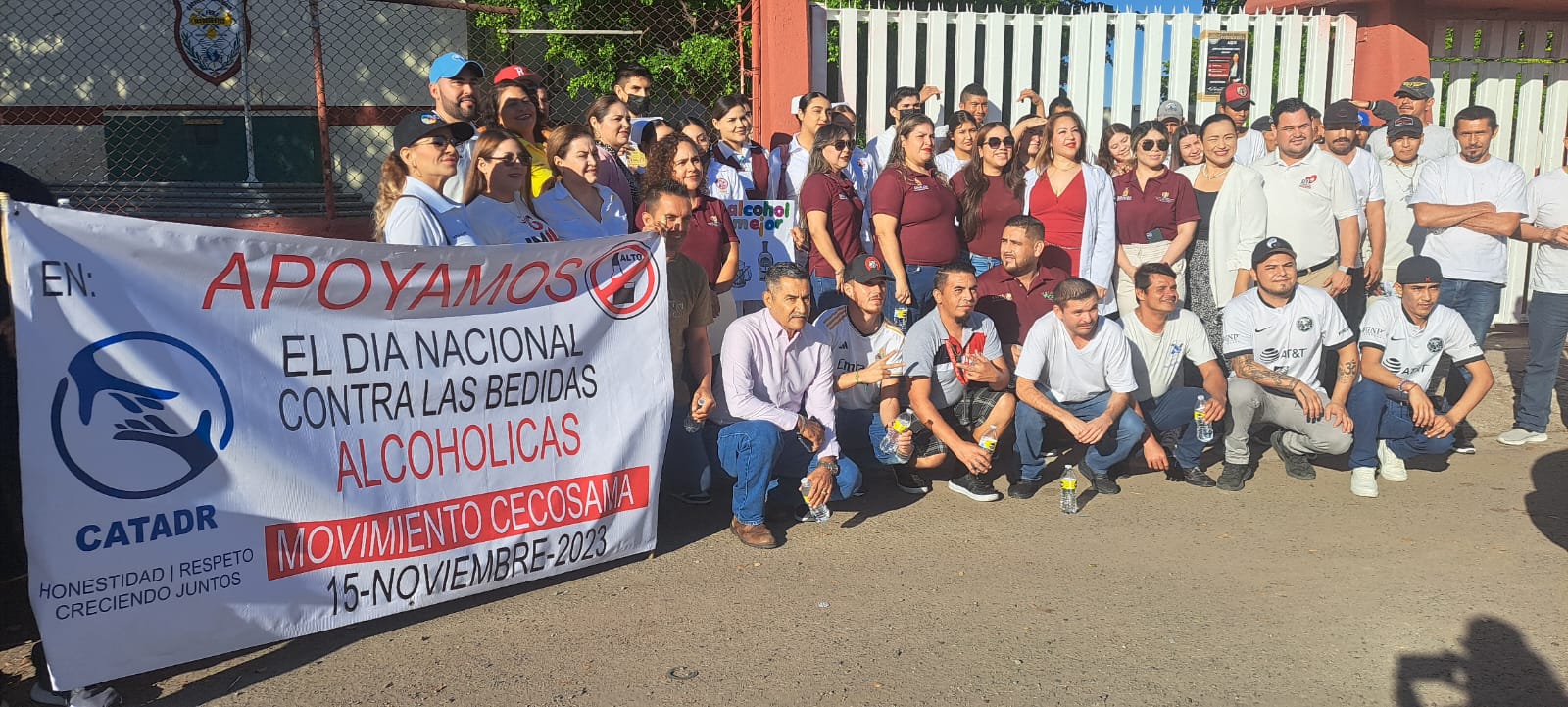 Marcha por el Consumo Alcohol en menores de edad en Guasave