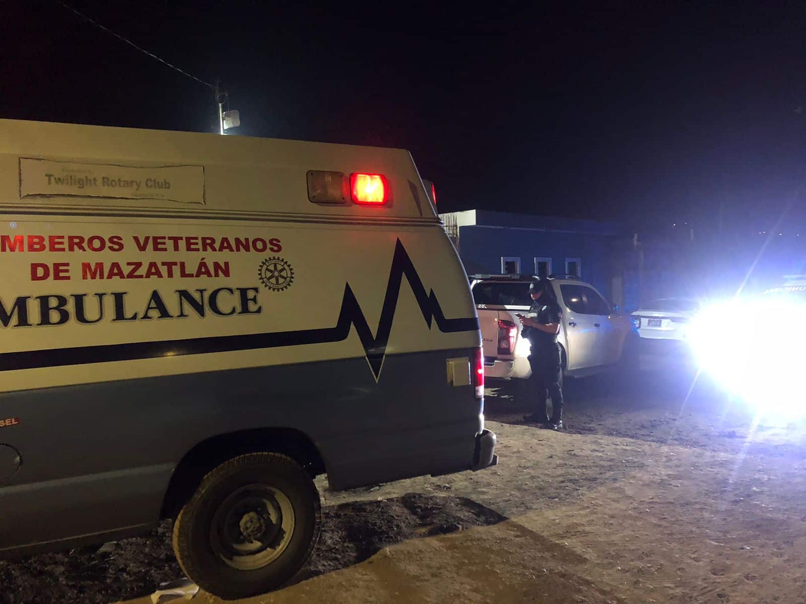 Ambulancia de Bomberos Veteranos de Mazatlán