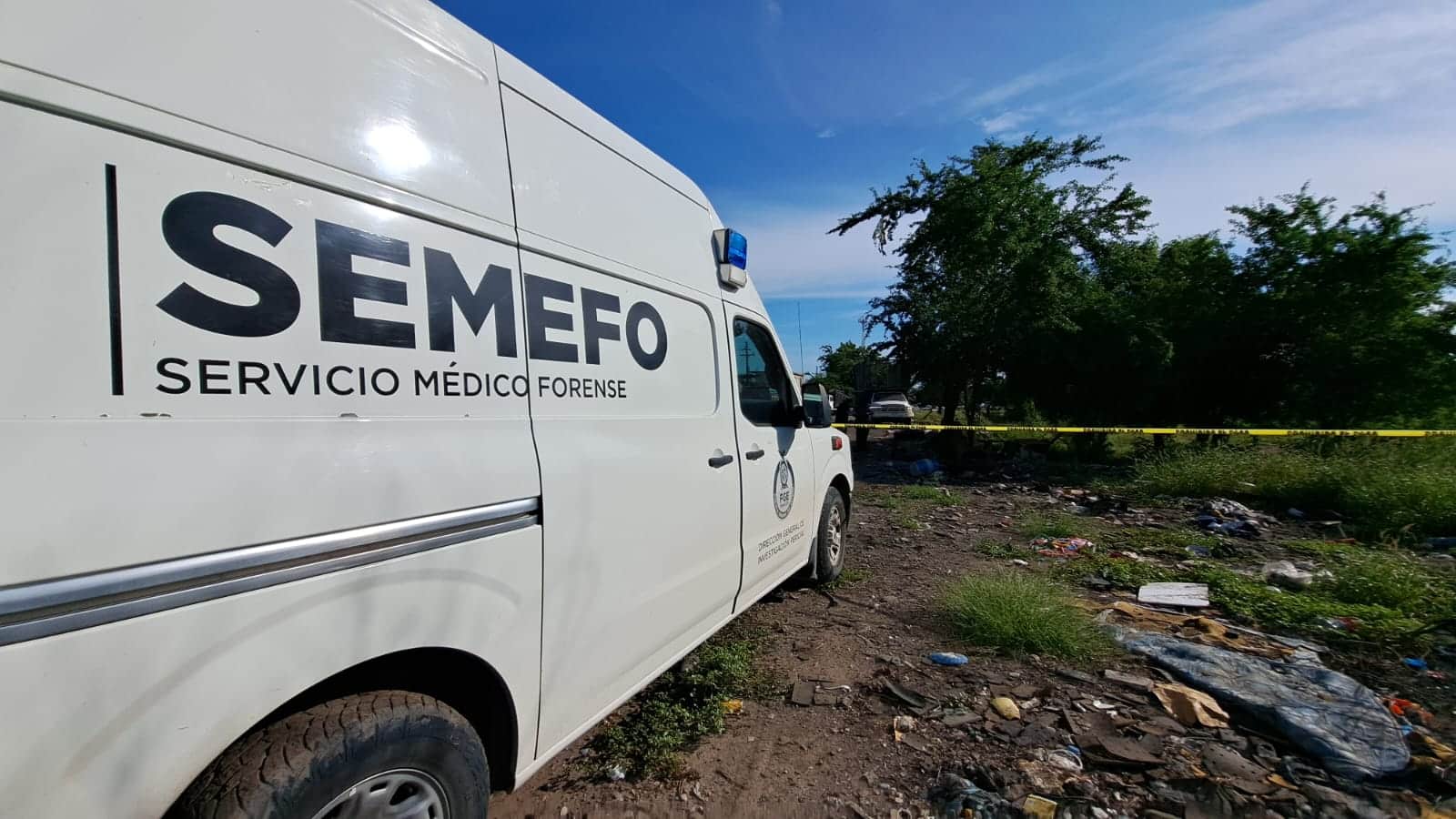 Personal de la Fiscalía se hizo cargo de las investigaciones del crimen.