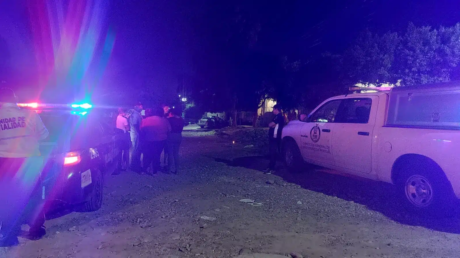El accidente ocurrió la noche de este sábado en una de las calles de la colonia Ampliación Pemex.