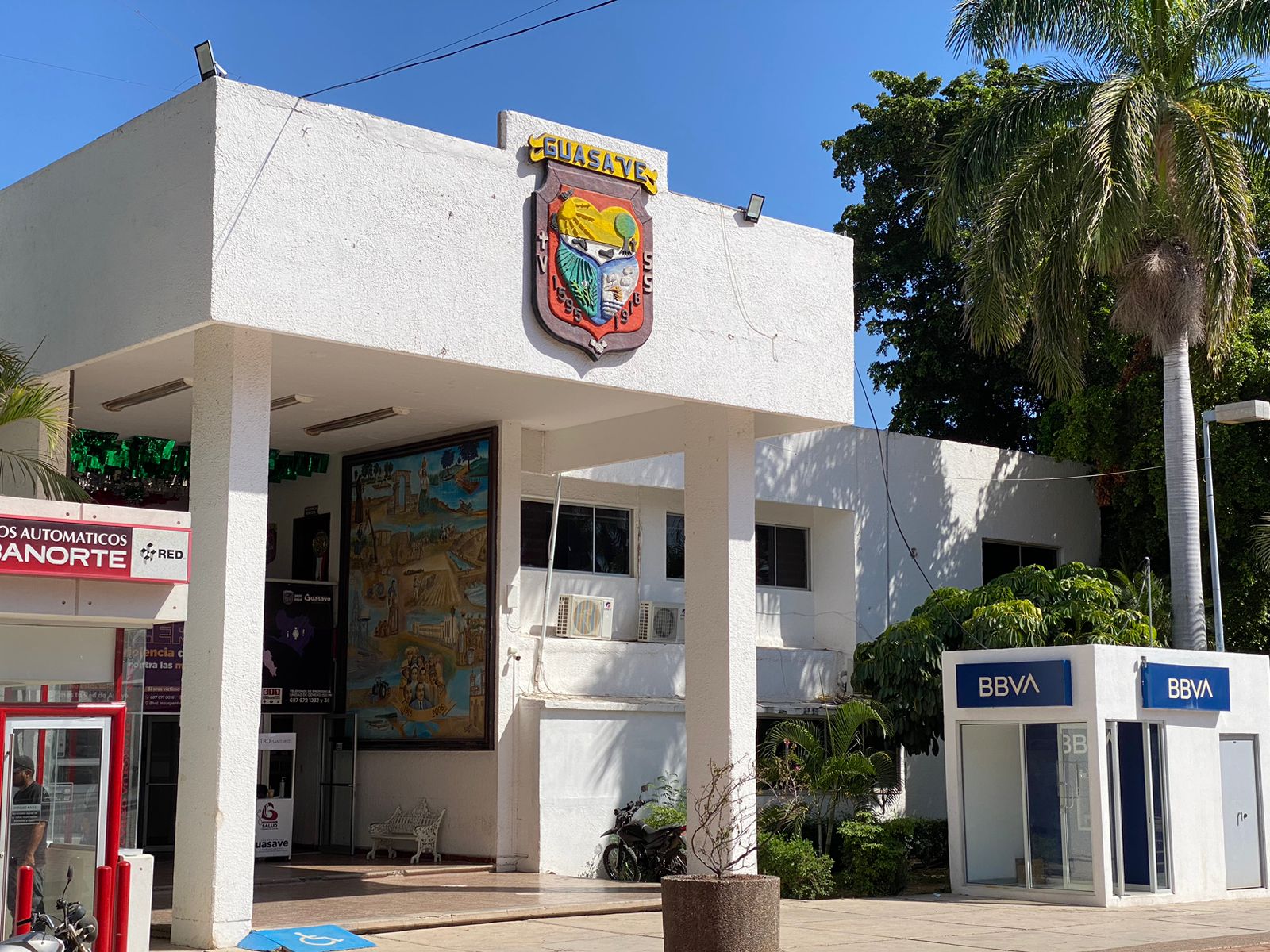 Exterior del Ayuntamiento de Guasave