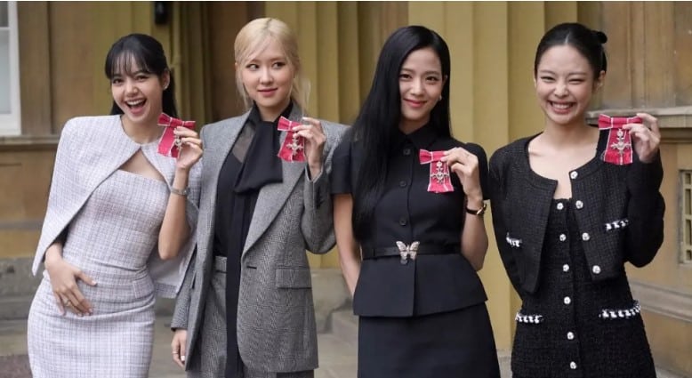 BLACKPINK recibe reconocimiento por parte del rey Carlos III