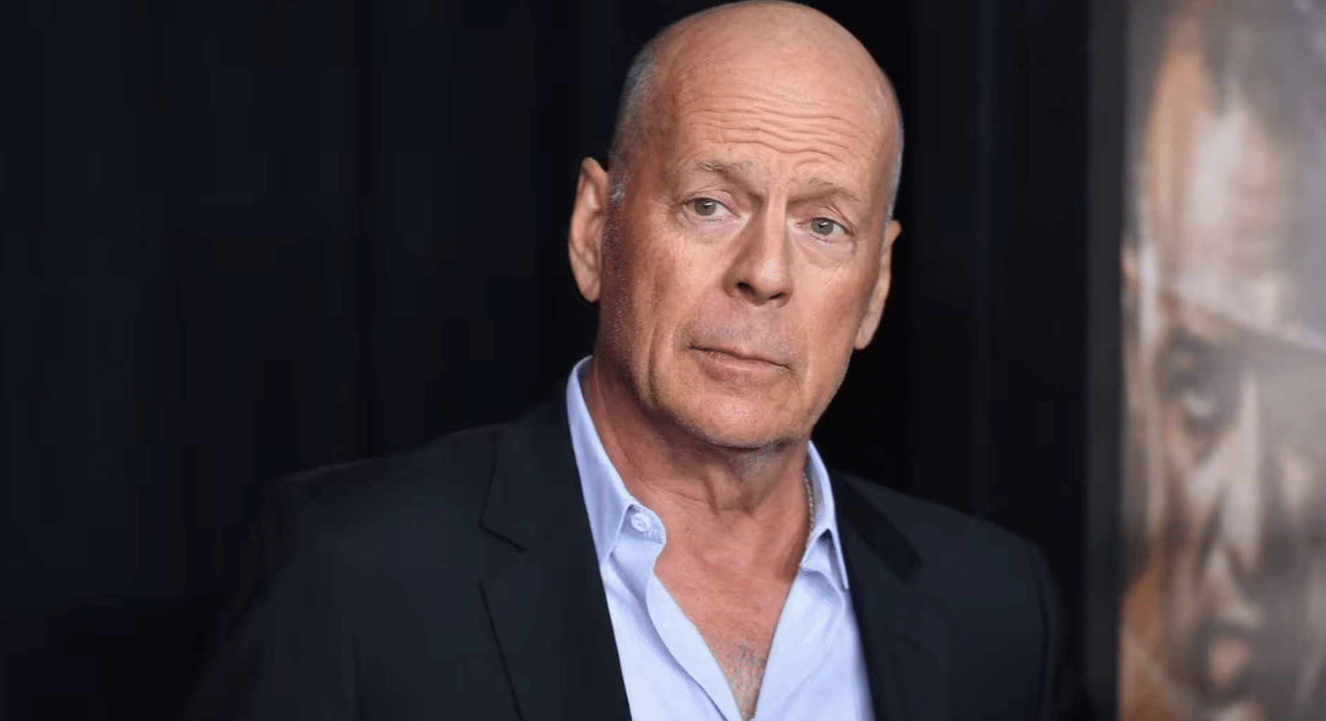Bruce Willis en el estreno de la película Glass