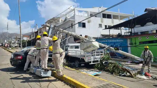 CFE invertirá más de 2 mil mdp en reconstrucción de Acapulco
