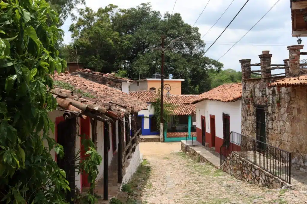 Calles de Copala pueblo señorial de Concordia