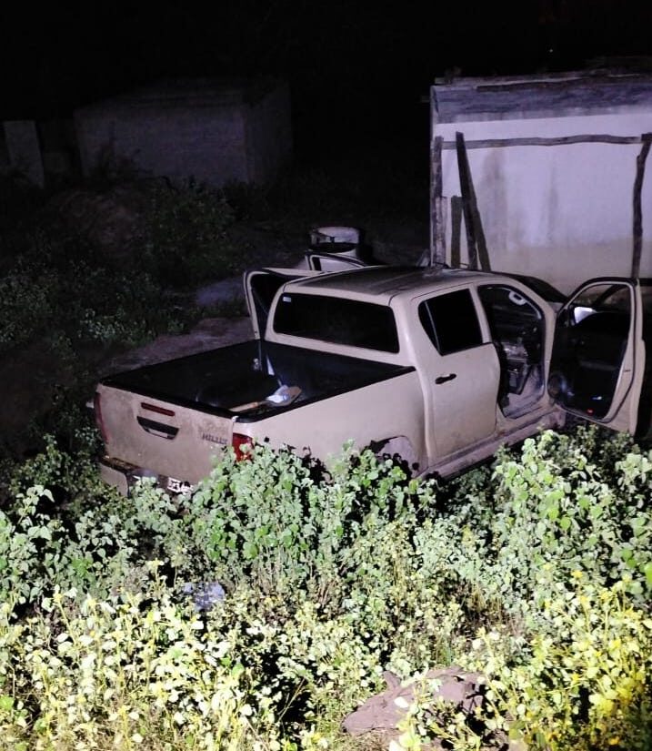Camioneta robada en Culiacán