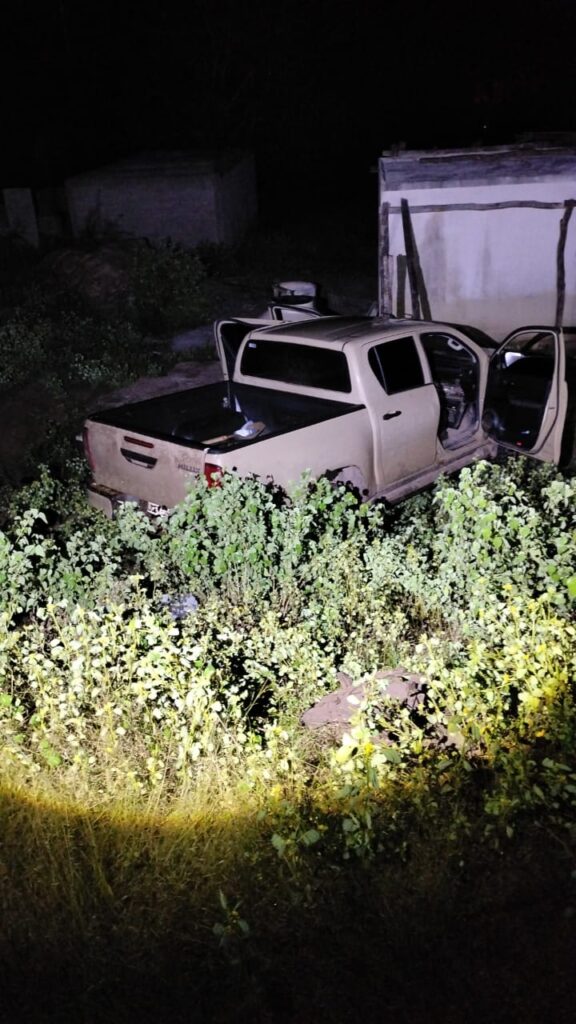 Camioneta robada en Culiacán