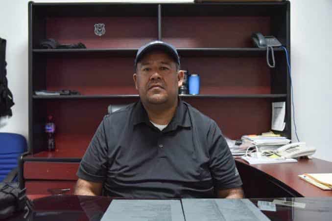 Carlos Francisco Rodríguez, subsecretario de Seguridad Pública de Ahome