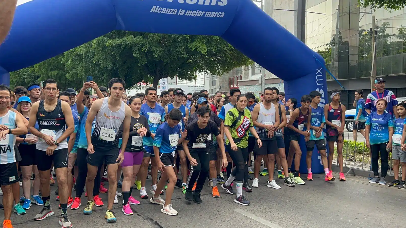 Participantes de la Carrera de Proeduca Sinaloa en Culiacán