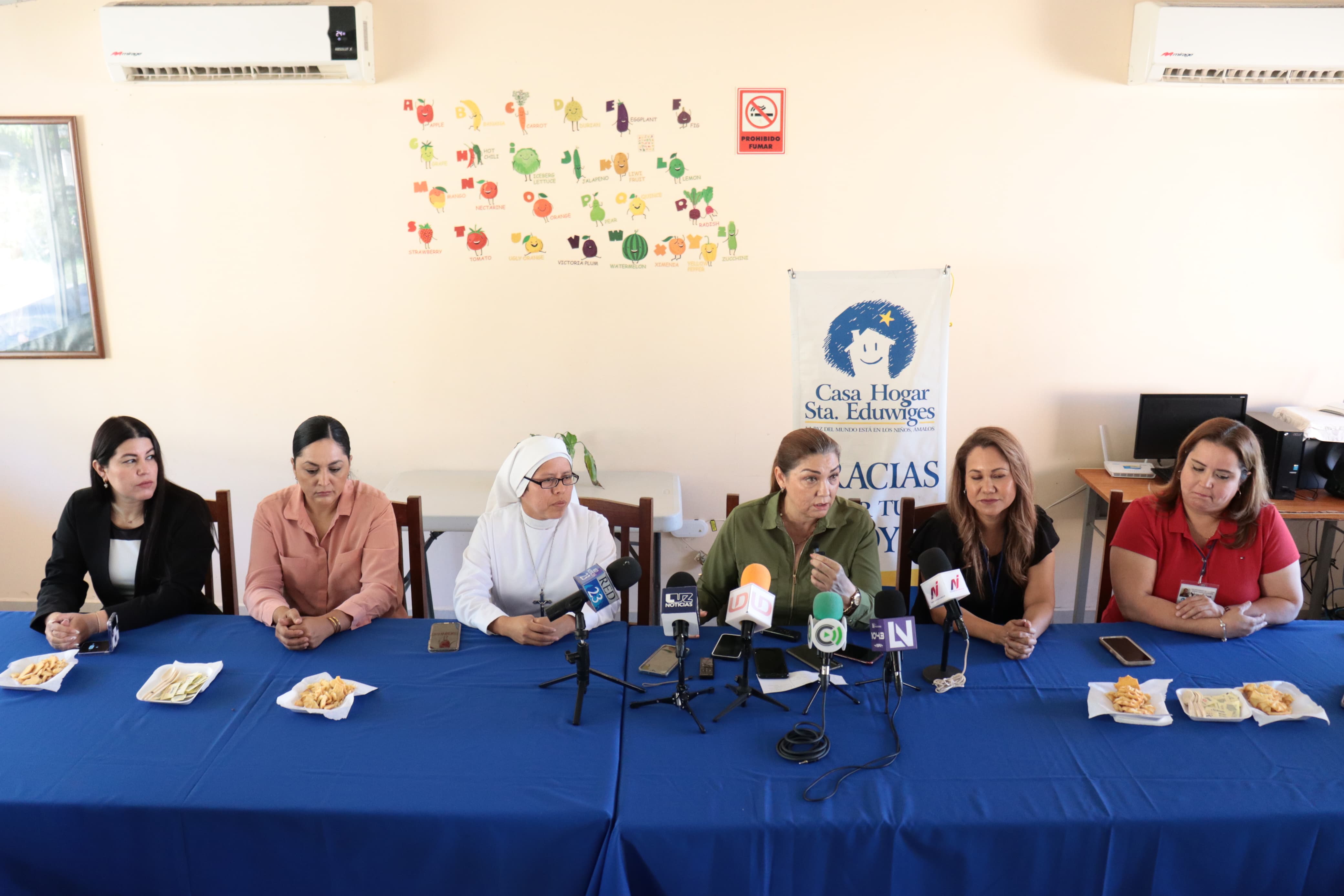 Conferencia de prensa Casa Hogar Santa Eduwiges