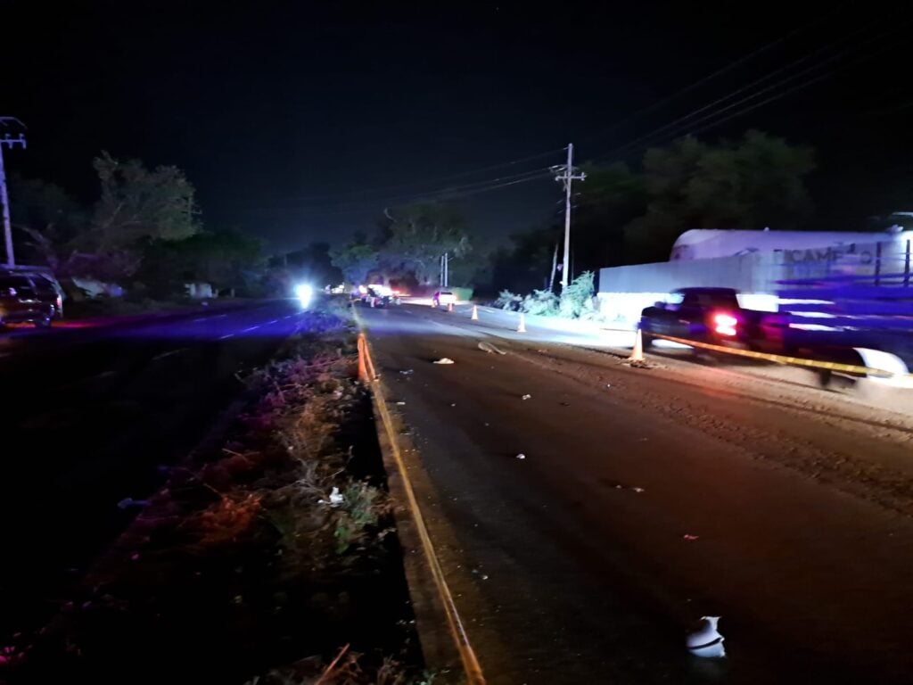 Accidente de tránsito en carretera Culiacán-Navolato