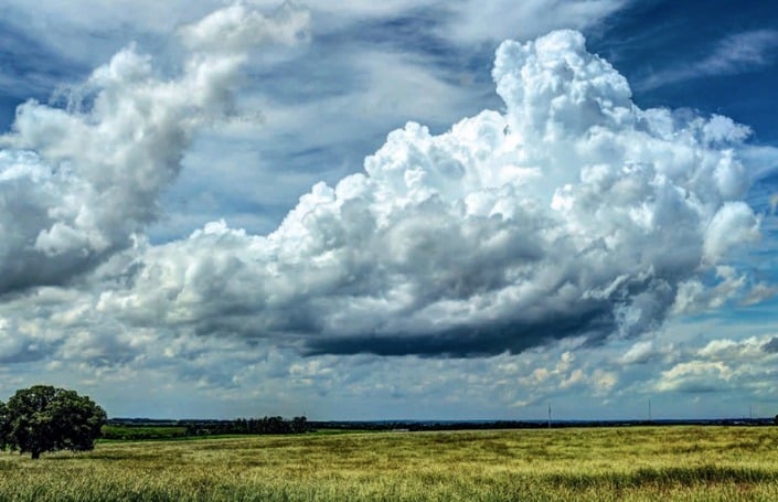 Cielo con nubes
