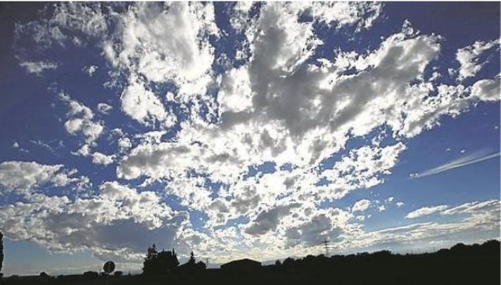 Cielo con nubes
