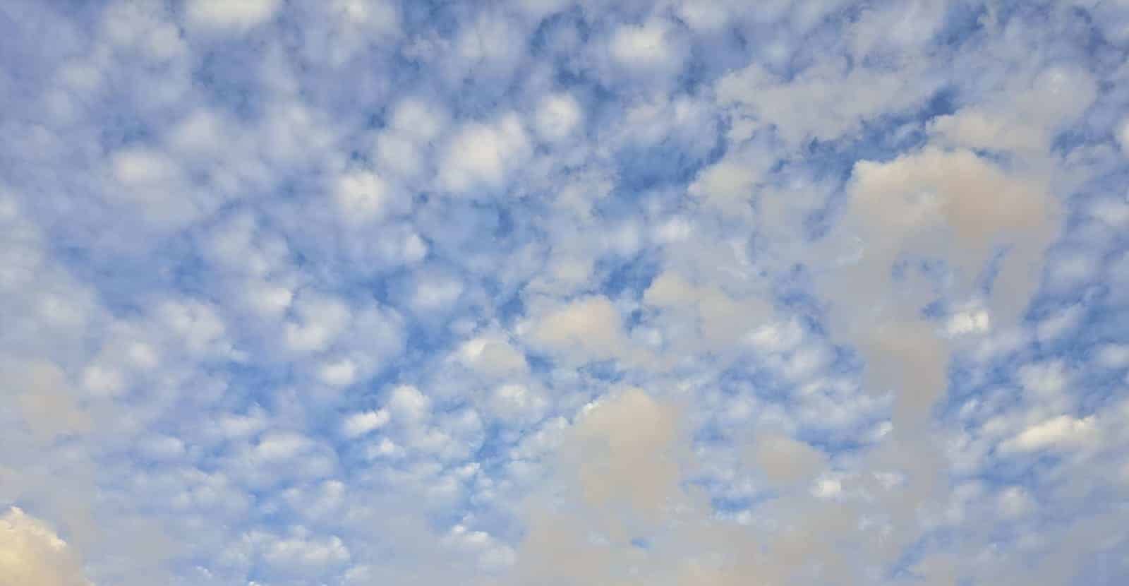 Cielo nuboso en Sinaloa